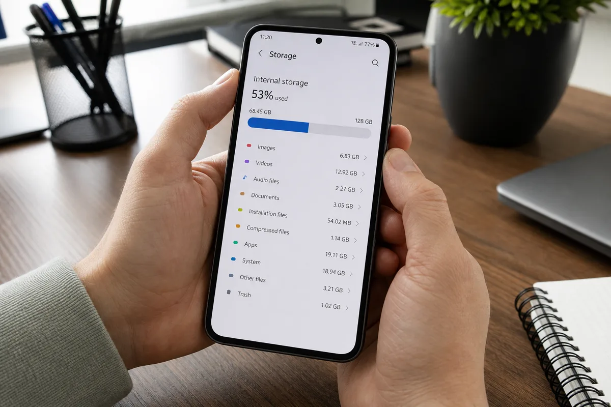 O celular do atendimento vive lotado: como liberar espaço no WhatsApp de verdade