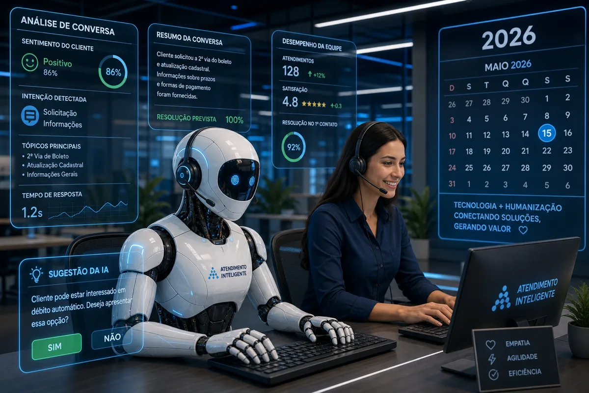 Inteligência Artificial no Atendimento ao Cliente: O que Mudou em 2026
